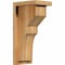 Ekena Millwork Monterey Rough Sawn Corbel w/Backplate, Western Red Cedar, 6"W x 8"D x 16"H COR06X08X16MON01RWR - alternate 1